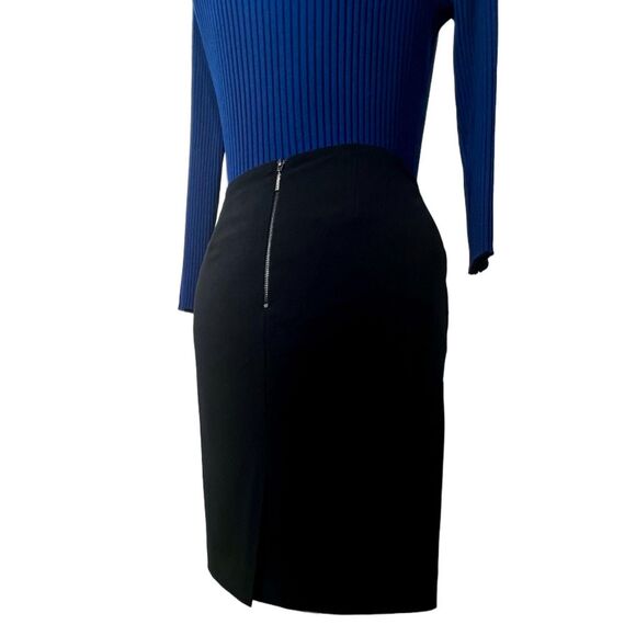 Anne Klein Black Suit Skirt Size 2 - Picture 9 of 14